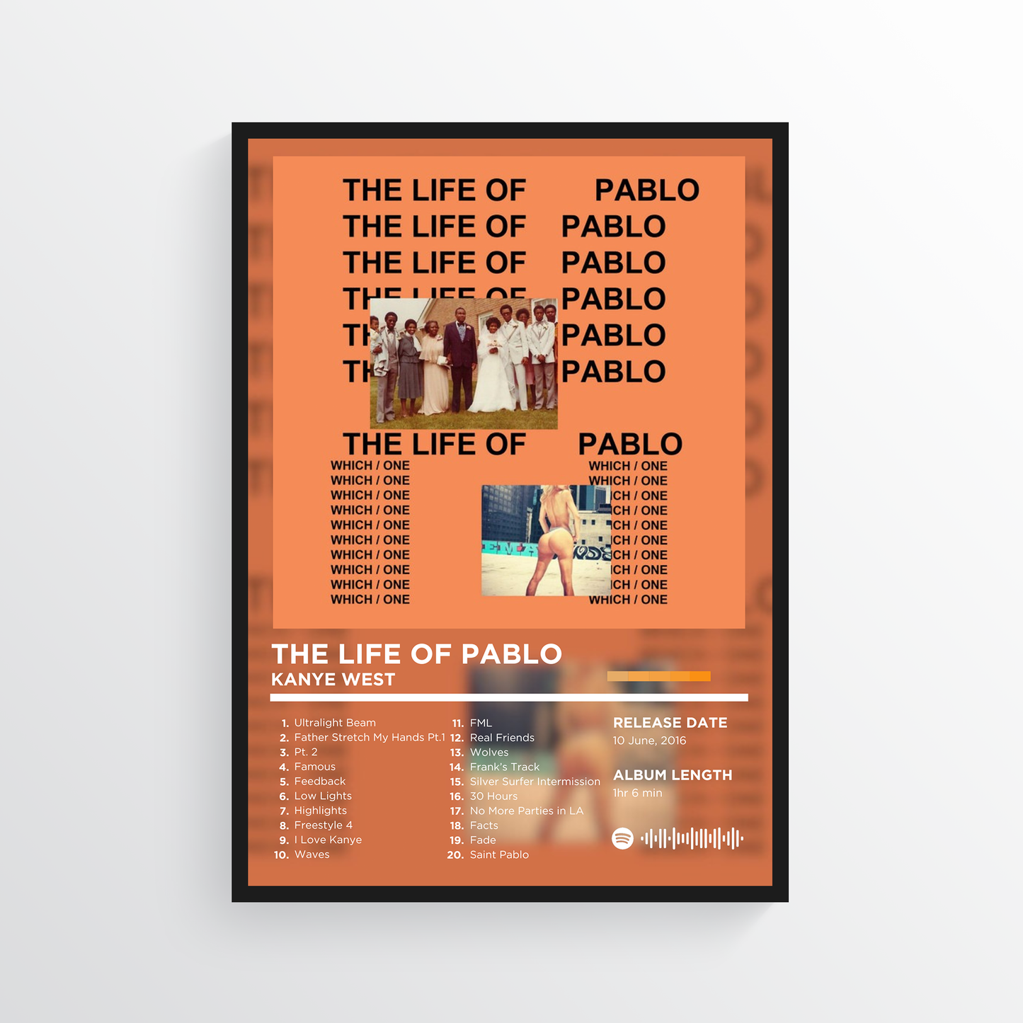 KANYE WEST - THE LIFE OF PABLO