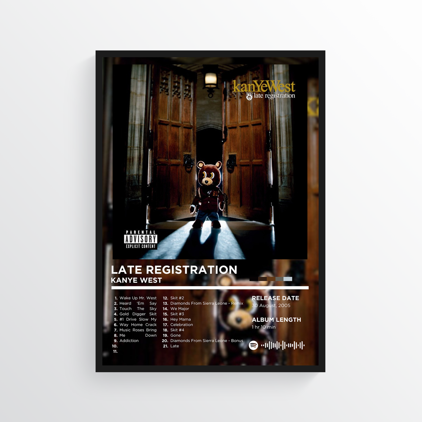 KANYE WEST - LATE REGISTRATION