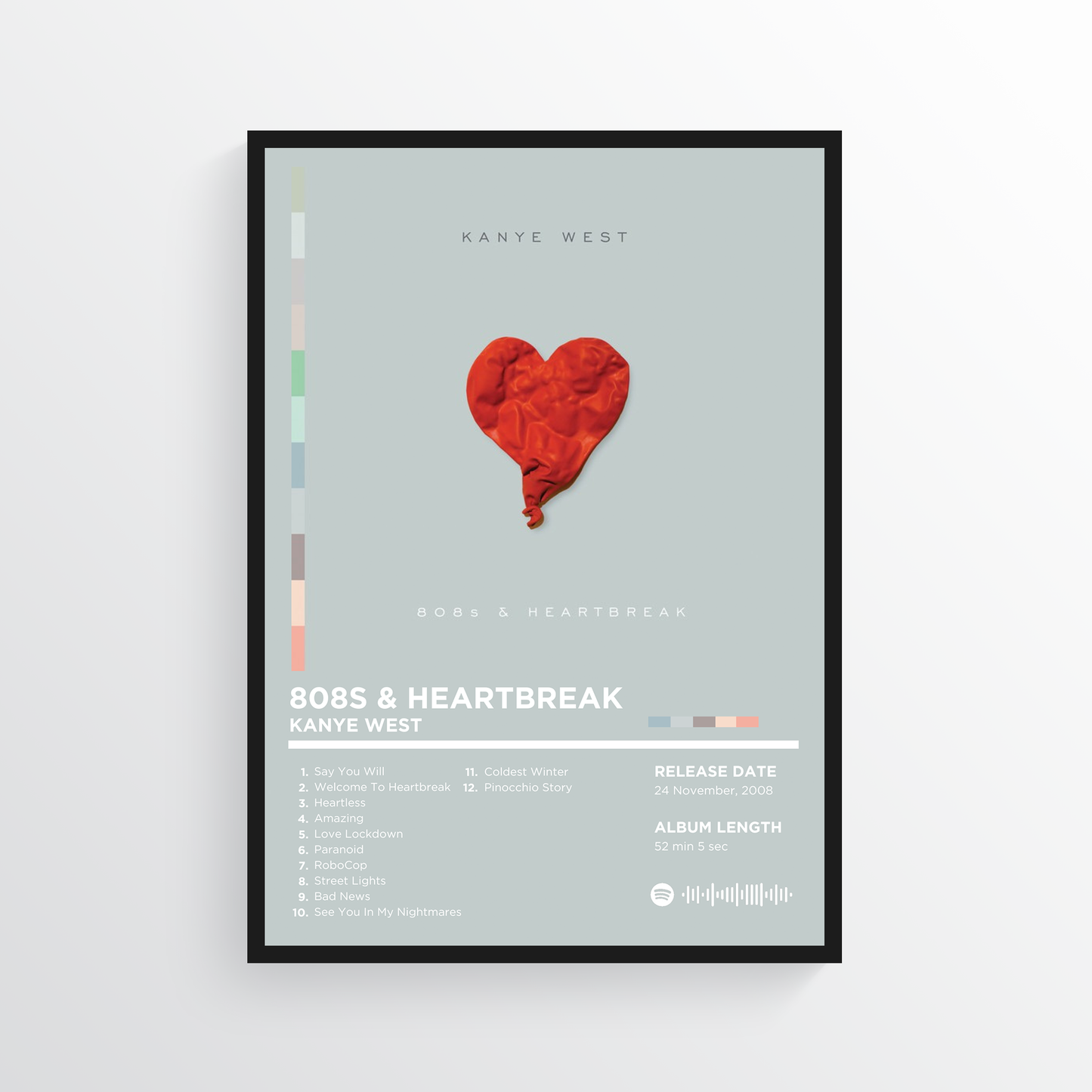 KANYE WEST - 808S & HEARTBREAK