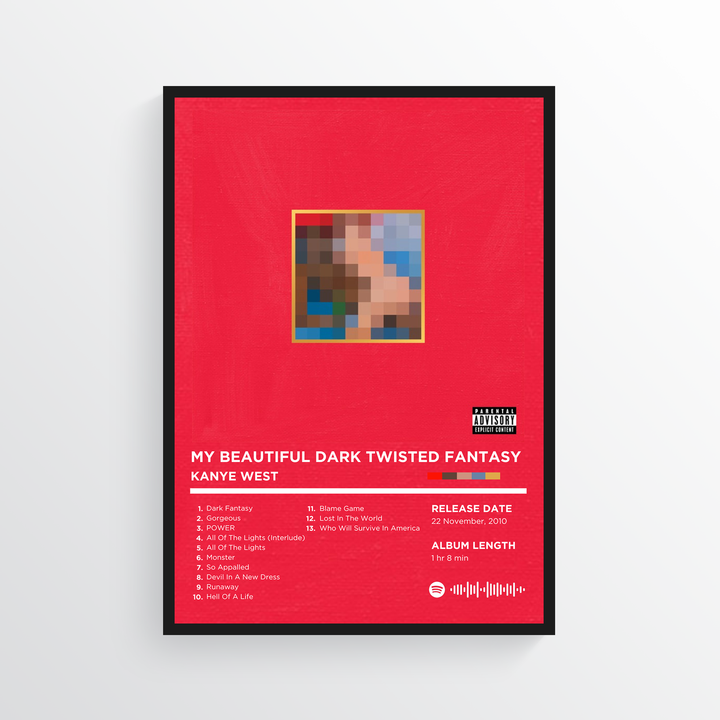 KANYE WEST - MY BEAUTIFUL DARK TWISTED FANTASY