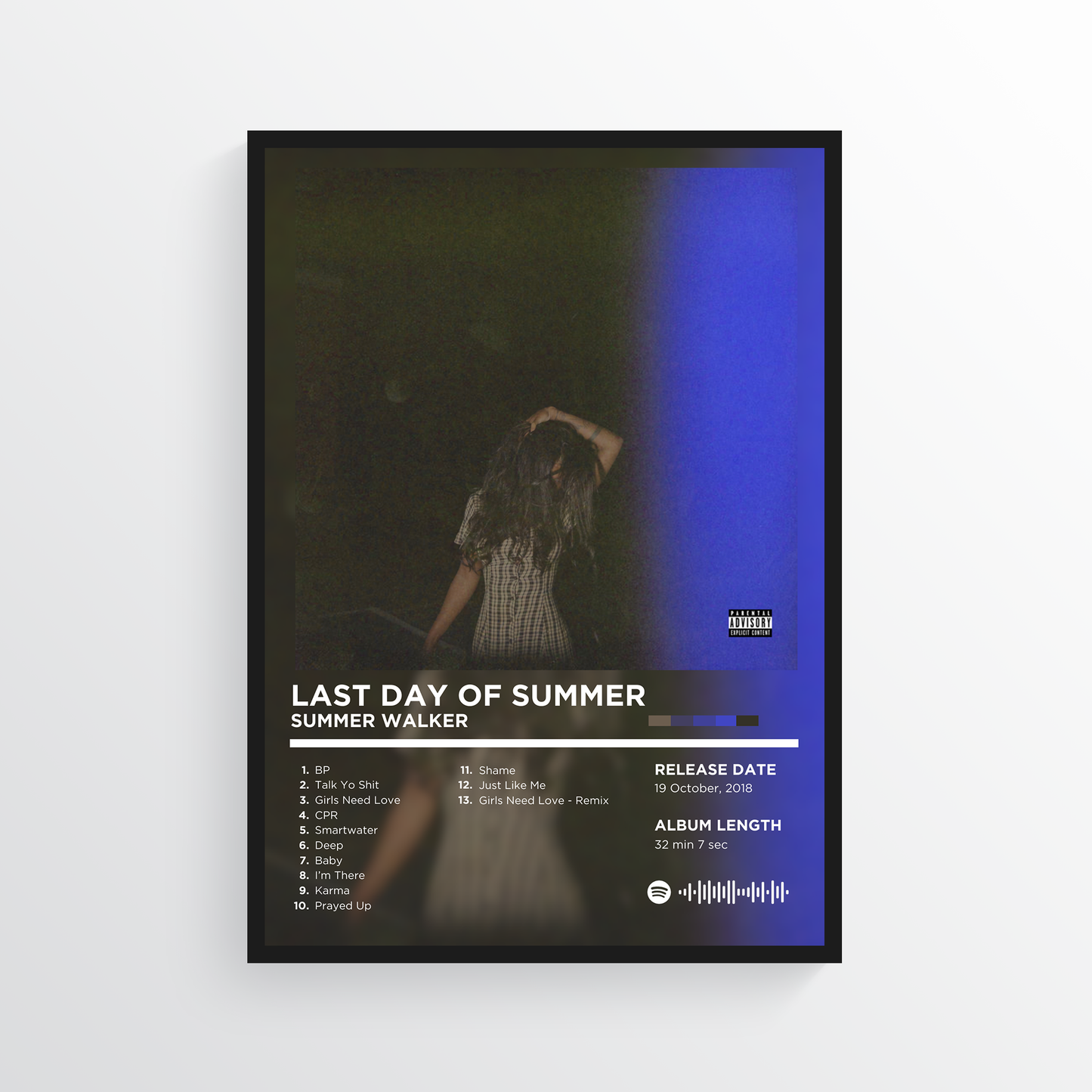 SUMMER WALKER - LAST DAY OF SUMMER