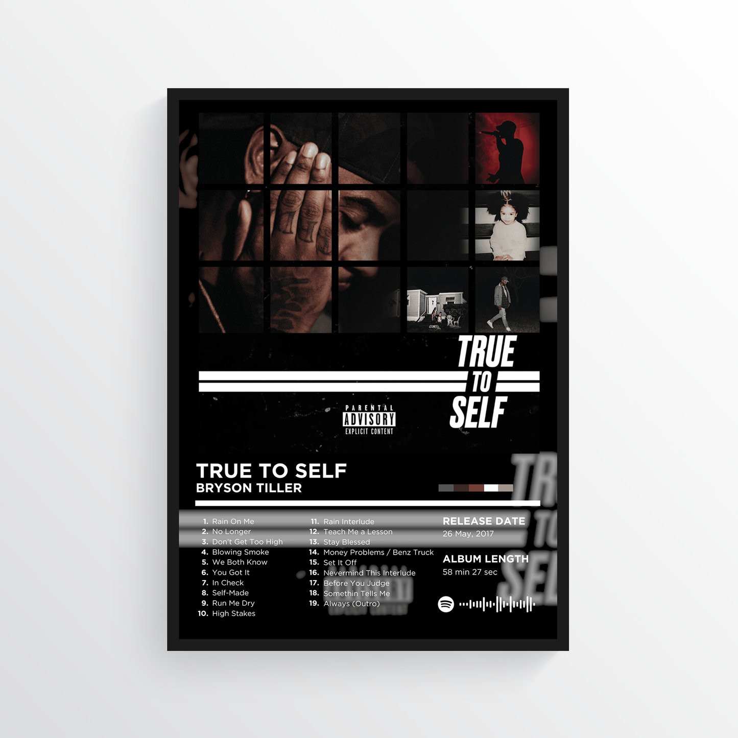 BRYSON TILLER - TRUE TO SELF