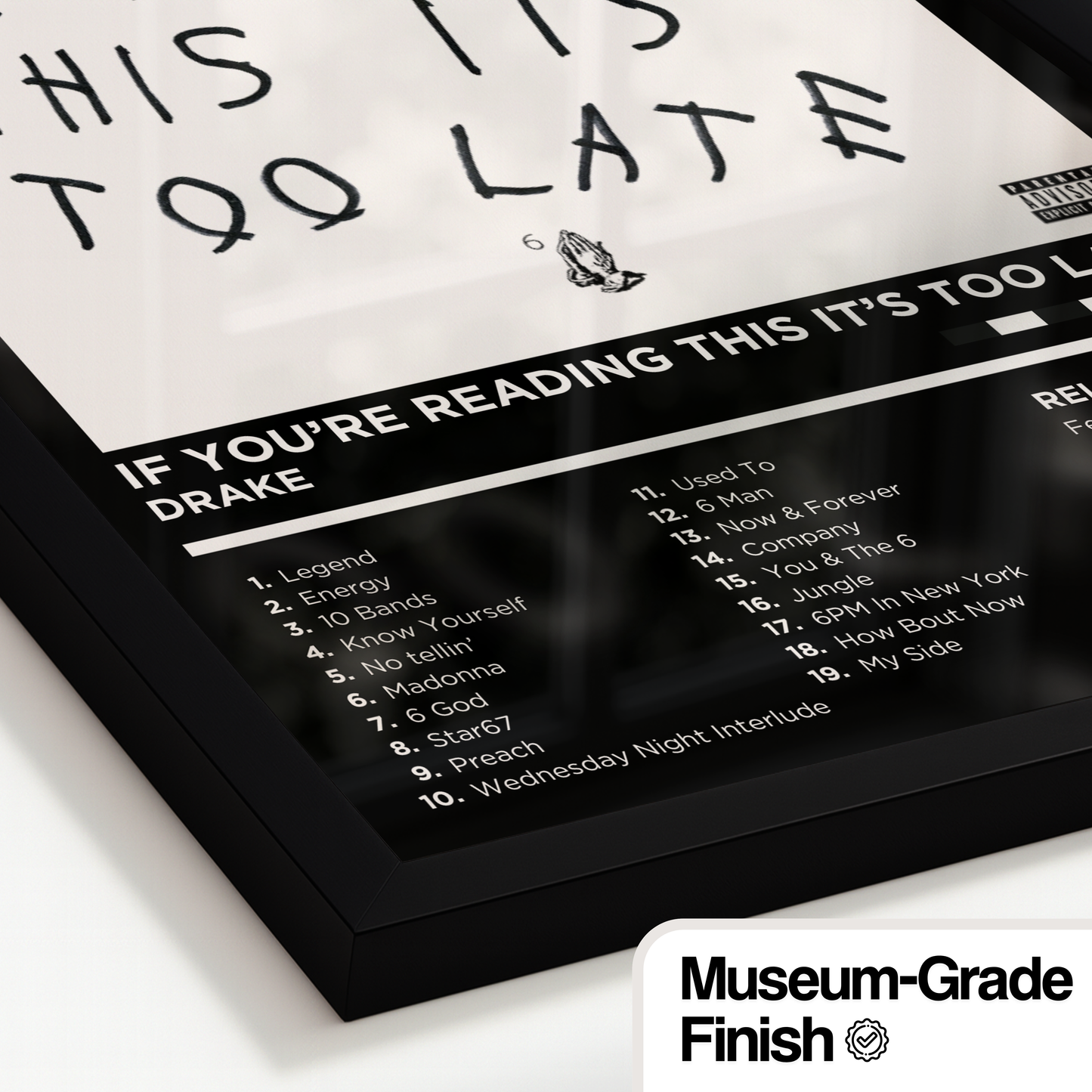 DRAKE - IF YOU'RE READING THIS IT'S TOO LATE