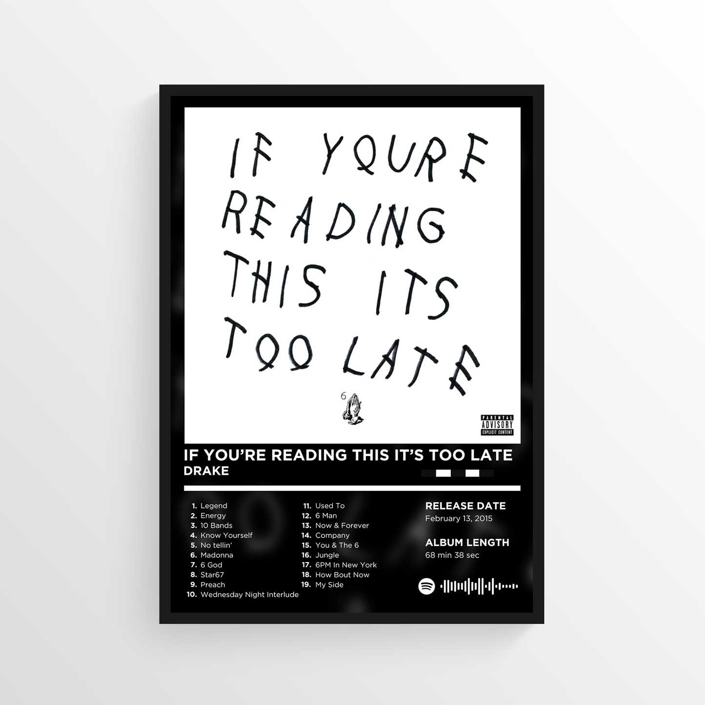 DRAKE - IF YOU'RE READING THIS IT'S TOO LATE