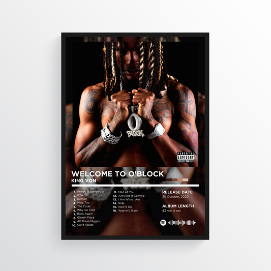 KING VON - WELCOME TO O'BLOCK